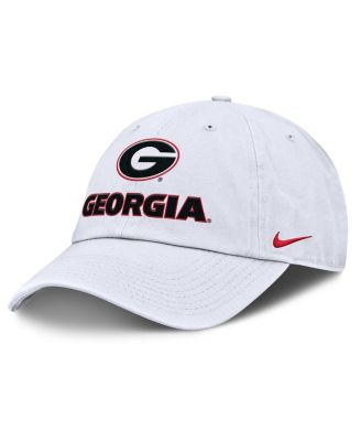 Nike - Men's White Georgia Bulldogs 2025 Sideline Club Adjustable Hat