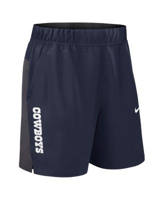Men's Navy Dallas Cowboys Woven Victory Performance Shorts