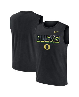 Nike - Men's Black Oregon Ducks Primetime Tricode Legend Performance Tank Top