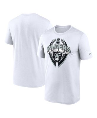 Nike - Men's White Las Vegas Raiders Legend Icon Performance T-Shirt
