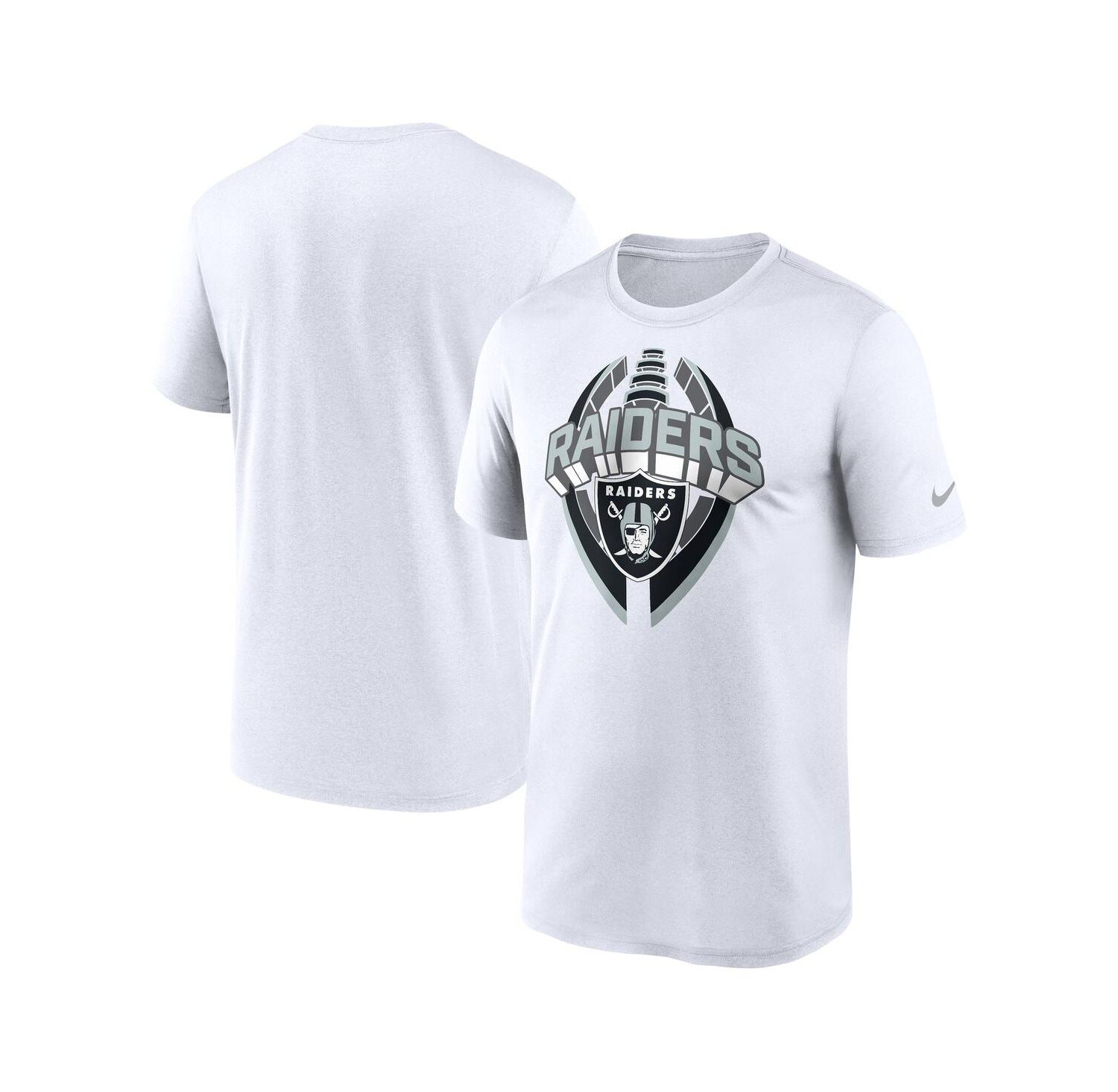 Men's White Las Vegas Raiders Legend Icon Performance T-Shirt