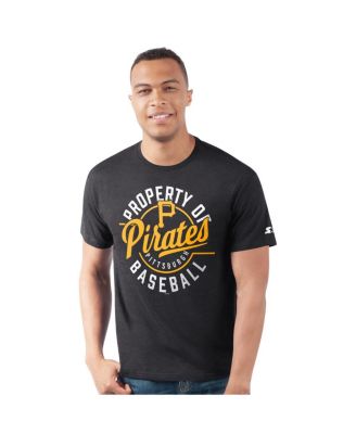 Starter - Men's Black Pittsburgh Pirates Prime Time Property Of T-Shirt