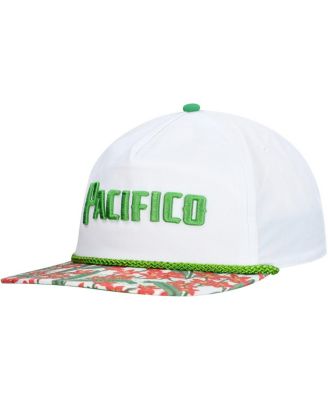 Lids - Men's White Pacifico Beer Rope Floral Golfer Hat