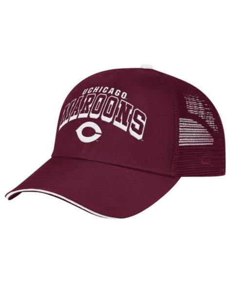 Мужская кепка Colosseum Maroon UChicago Maroons Wyatt Primary Team Trucker Adjustable Hat