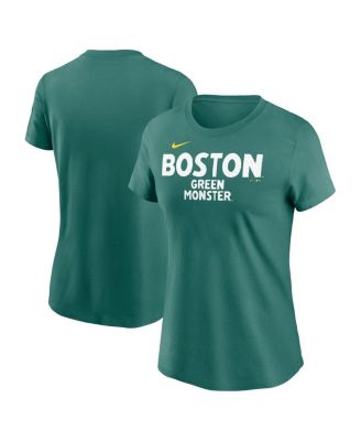 Nike - Women's Green Boston Red Sox 2025 City Connect Wordmark T-Shirt