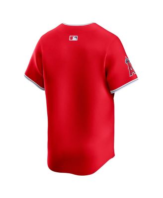 Men's Red Los Angeles Angels Alternate Limited Jersey
