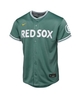 Big Boys and Girls Green Boston Red Sox 2025 City Connect Limited Jersey