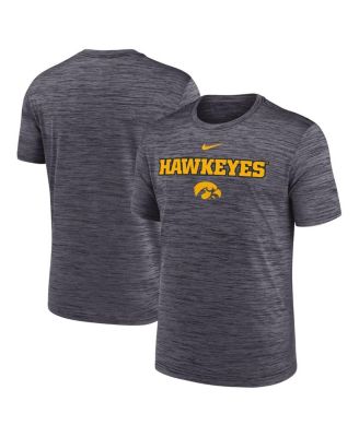 Nike - Men's Black Iowa Hawkeyes 2025 Sideline Velocity Performance T-Shirt