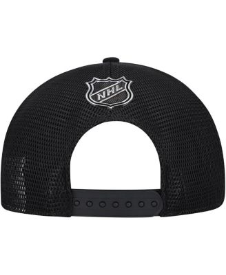 Men's Olive New York Islanders Military Appreciation Trucker Adjustable Hat