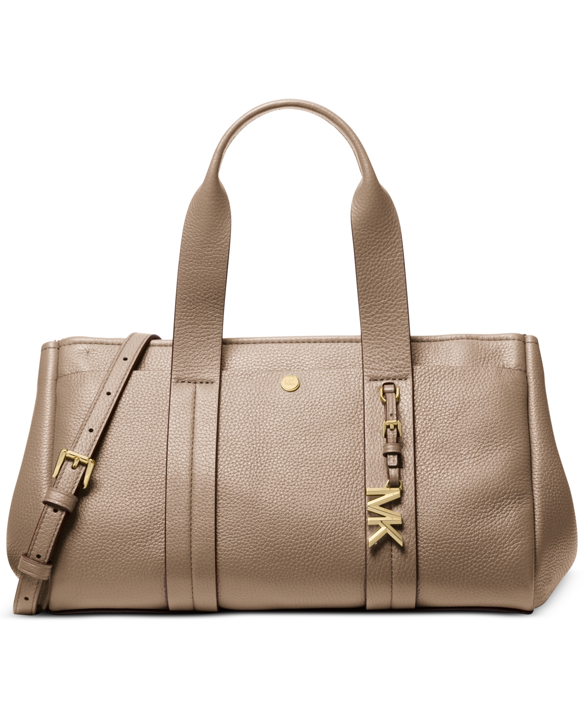 Michael Kors Michael  Romee Medium Leather East West Satchel In Multi