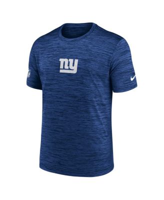 Nike - Men's Royal New York Giants Sideline Velocity Performance T-Shirt