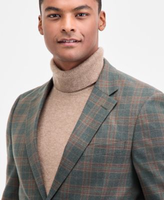 Men's Modern-Fit Stretch Pattern Sport Coat