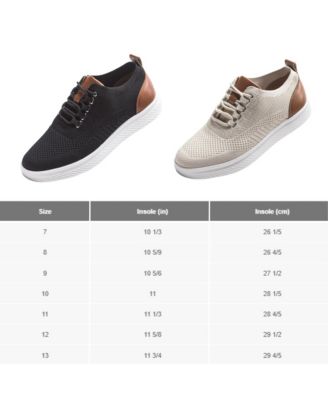 Men's Brad Lightweight Dress Sneakers – Breathable Mesh Oxford Shoes for Business Casual & Everyday Comfort with Cushioned Sole