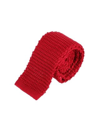 Men's Zion Knit Silk Solid Colored Necktie