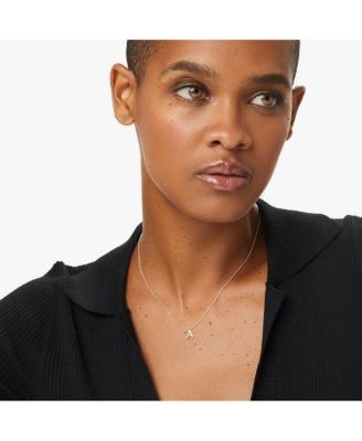 Gold Initial Necklace - Letter Necklace