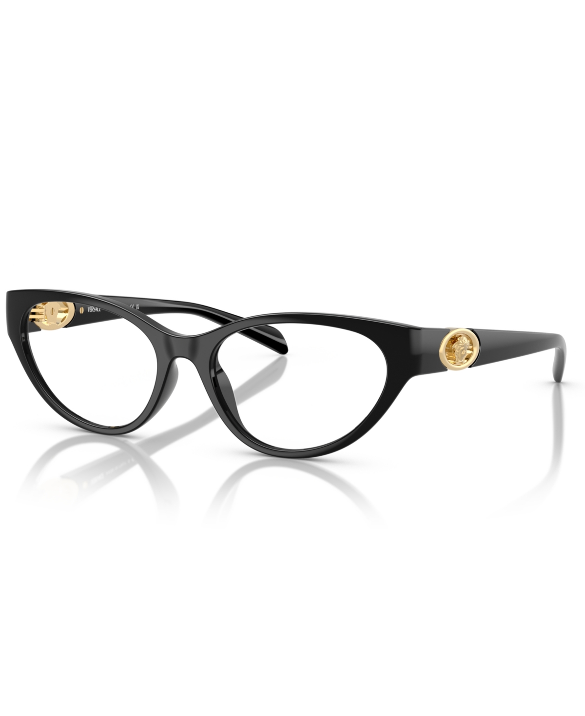 Women's Cat Eye Eyeglasses, VE3372U - Transparent Pink