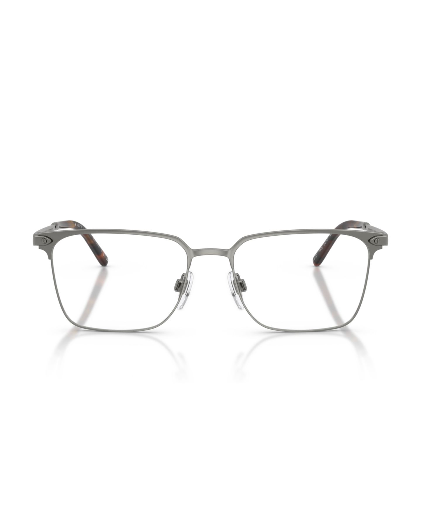 Мужские очки Ralph Lauren Man Square Metal RL5133 Eyeglasses, цвет: Блестящий графитовый — фото 2