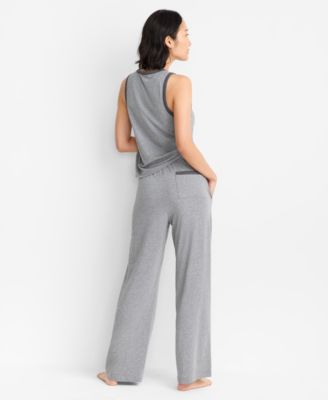 Women's Solid Knit Tank Pajama Set, XS-3X, Macy's Exclusive