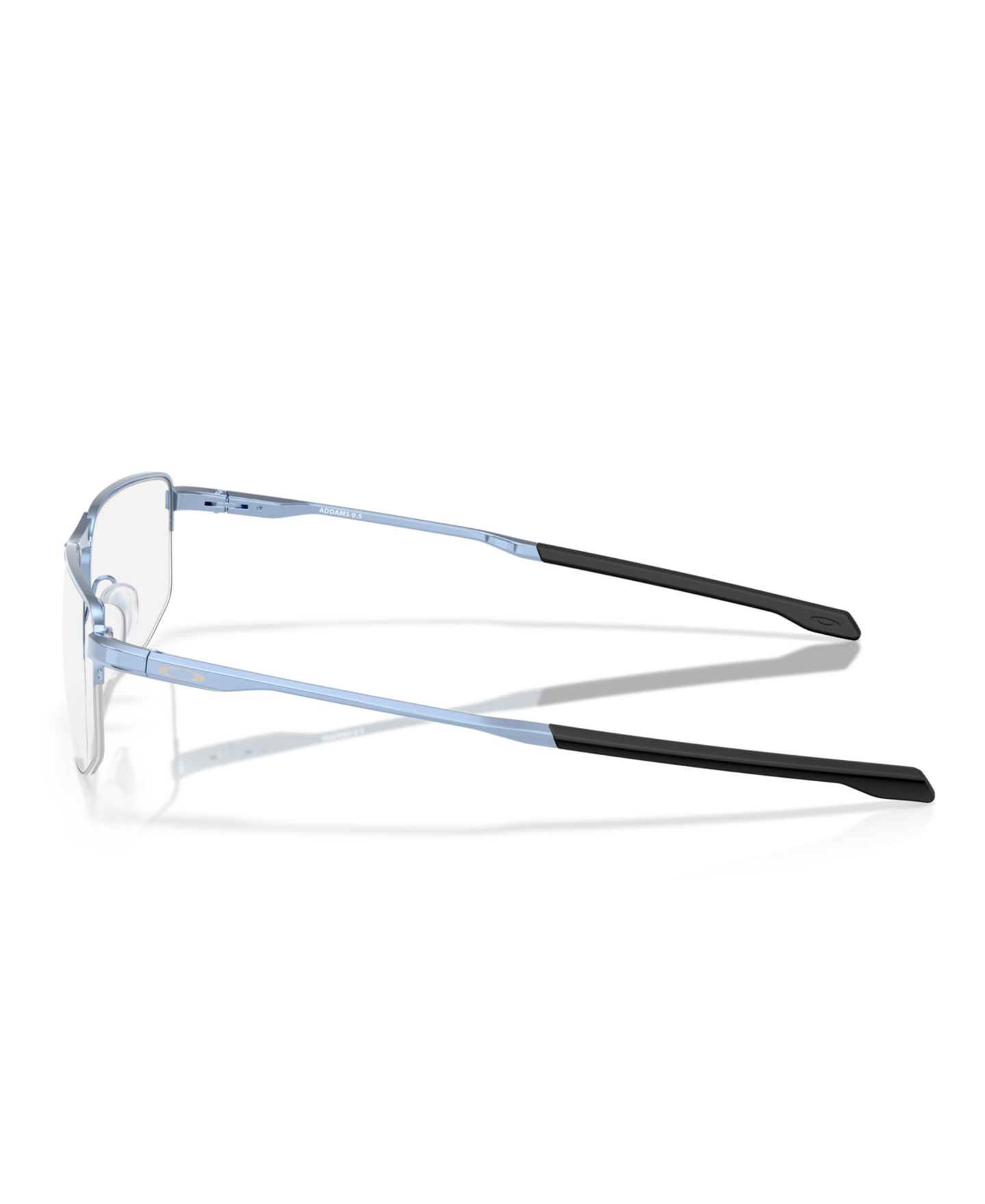Мужские очки Oakley Man Rectangle Metal OX3035 Addams 0.5 Eyeglasses, цвет: Полированный стоунвош — фото 7