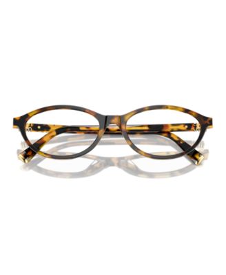 Women's Oval Eyeglasses, MU 09XVF