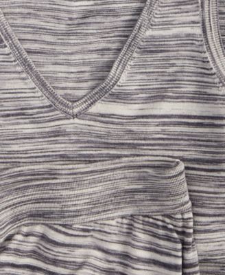 Women's Space-Dye 2-Pc. Tank Pajama Set, Macy's Exclusive