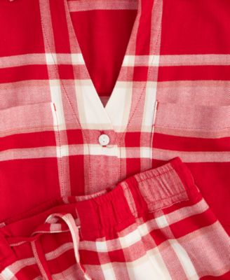 Women's Flannel Pajama Set, Macy's Exclusive