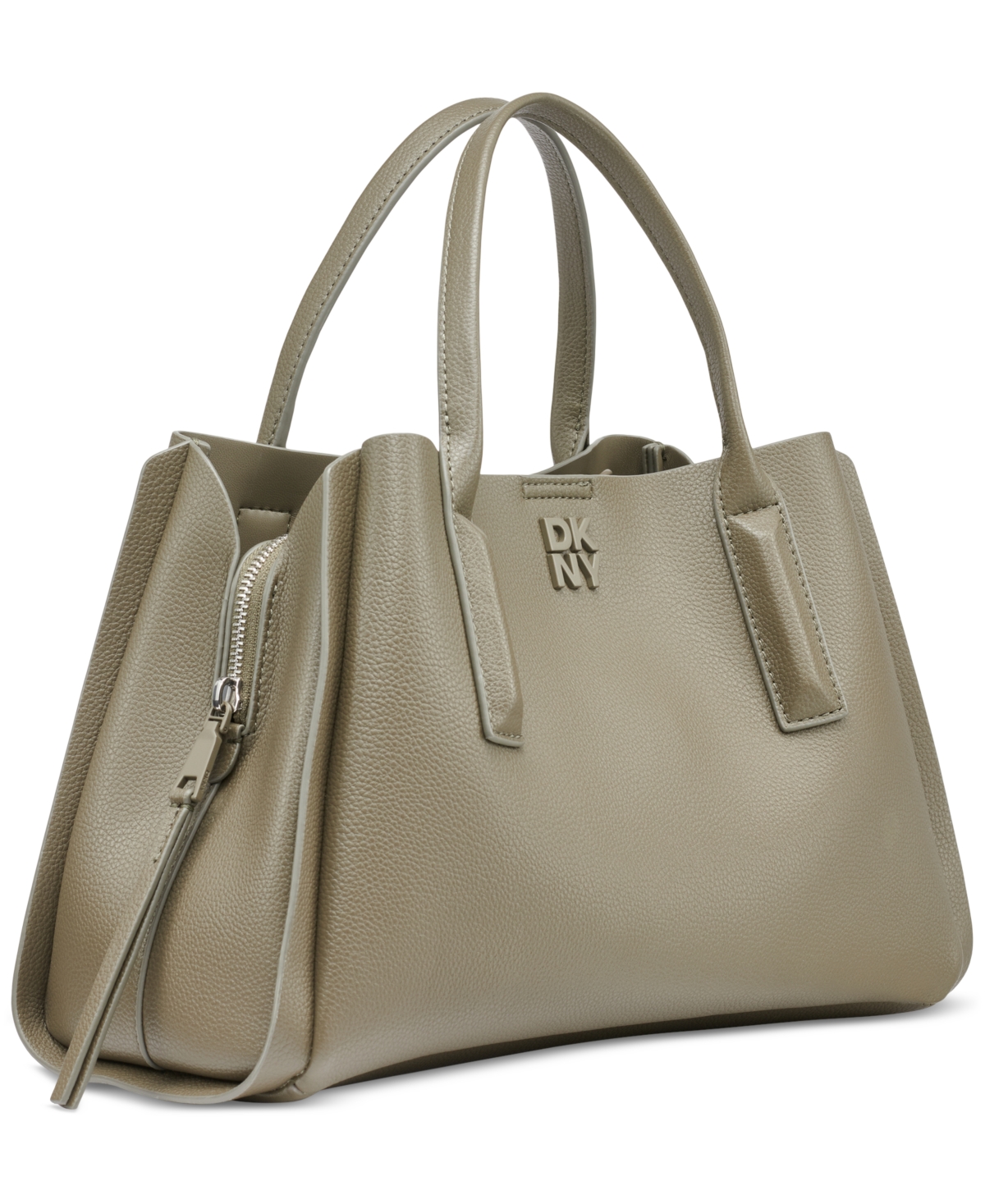 Dkny Josie Medium Crossbody Satchel In Green