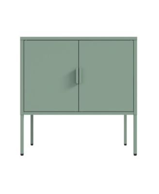 Ava 23.6" Modern 2-Shelf Accent Cabinet