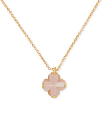 Gold-Tone Mini Pendant Necklace, 16" + 3" extender