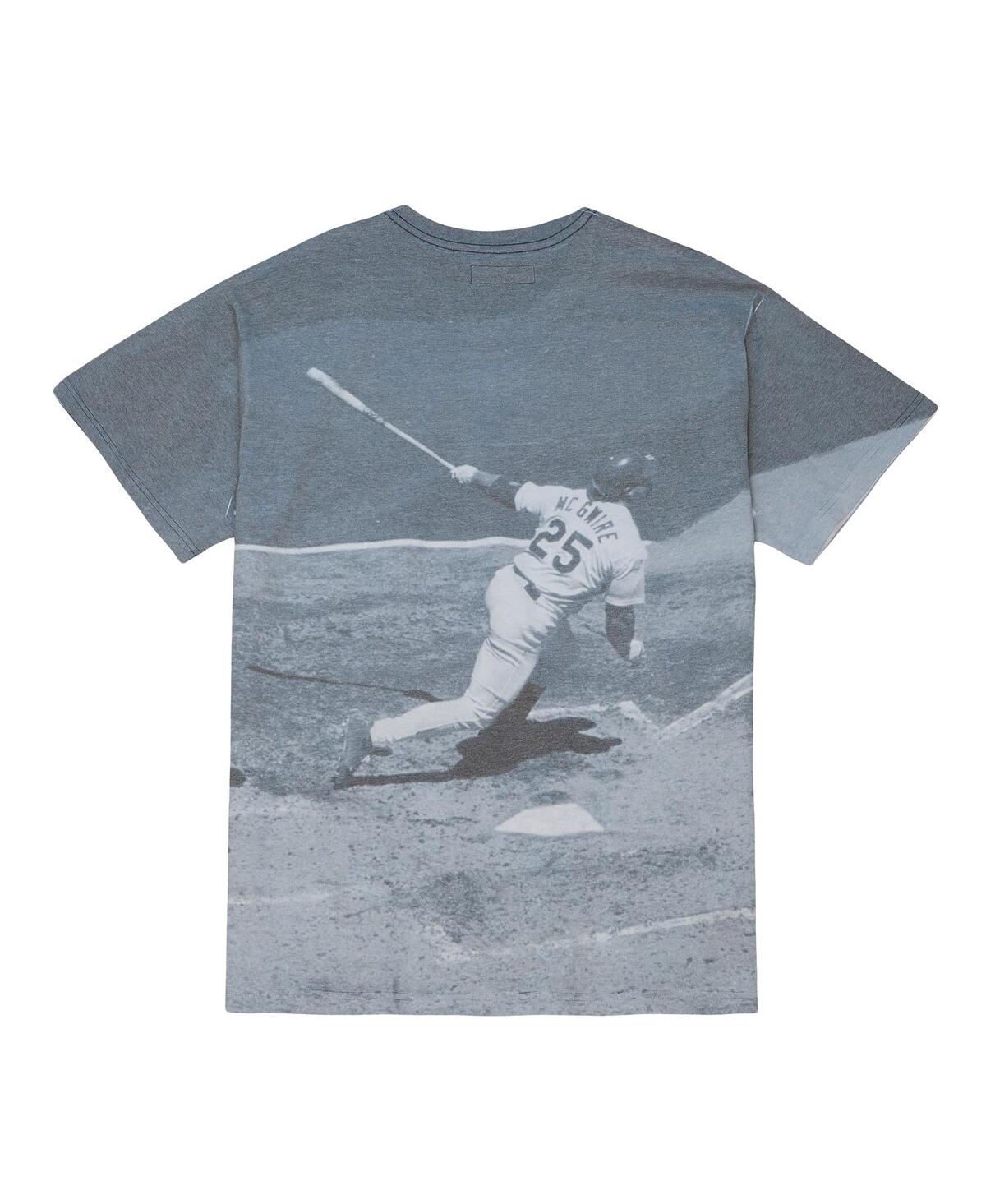 Mitchell & Ness Men's Mark McGwire St. Louis Cardinals Cooperstown Collection Highlight Sublimated Player Graphic T-Shirt