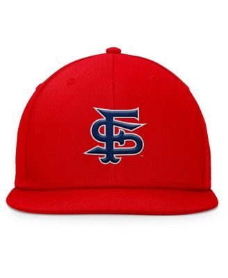 Men's Red Fresno State Bulldogs Fundamental Snapback Hat