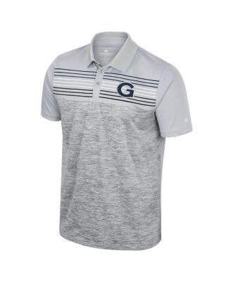 Men's Gray Georgetown Hoyas Cybernetic Polo Shirt