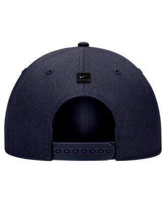 Men's Navy Virginia Cavaliers 2024 Sideline Rise Performance Adjustable Hat