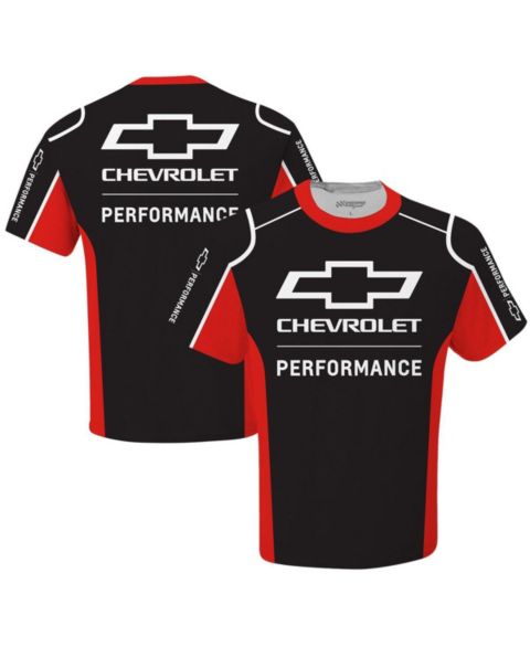 Мужская футболка Checkered Flag Sports Black Chevrolet Uniform