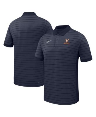 Nike - Men's Navy Virginia Cavaliers 2025 Early Season&nbsp;Coaches Sideline Victory Stripe Performance Polo Shirt