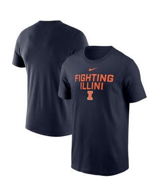Nike - Men's Navy Illinois Fighting Illini Local Performance T-Shirt