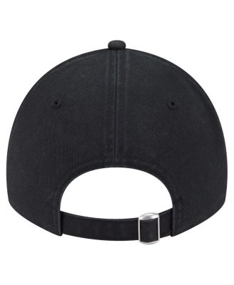 Men's and Women's Black WNBA Core Alt Logo 9TWENTY Adjustable Hat