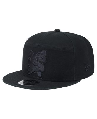 New Era - Men's Black Seattle Sounders FC Canvas 9FIFTY Snapback Hat