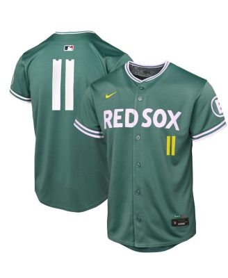 Nike - Big Boys and Girls Rafael Devers Green Boston Red Sox 2025 City Connect Limited Player Jersey