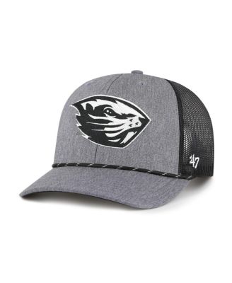 '47 Brand - Men's Gray Oregon State Beavers Carbon Rope Adjustable Hat