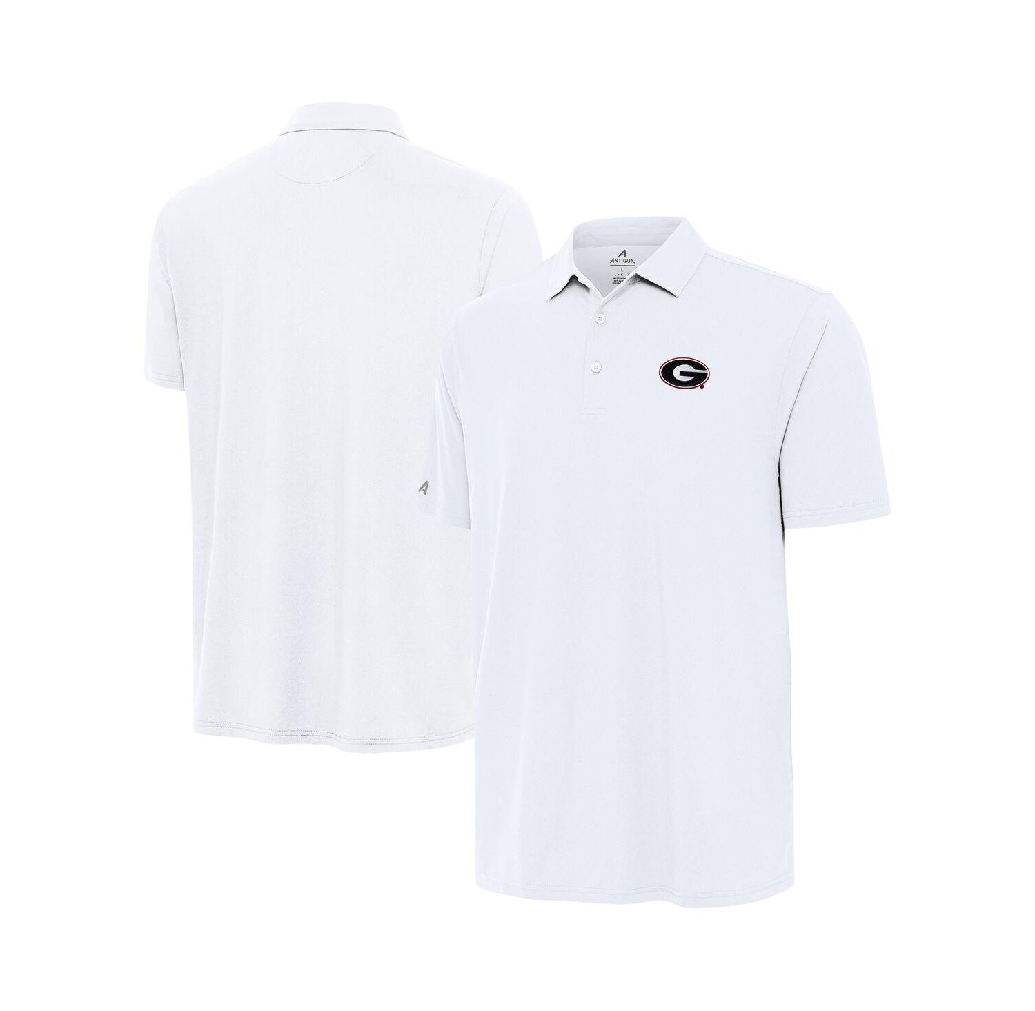 Men's White Georgia Bulldogs Era Polo Shirt