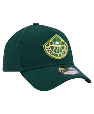 Men's Green Seattle Storm Core Logo A-Frame 9FORTY Adjustable Hat