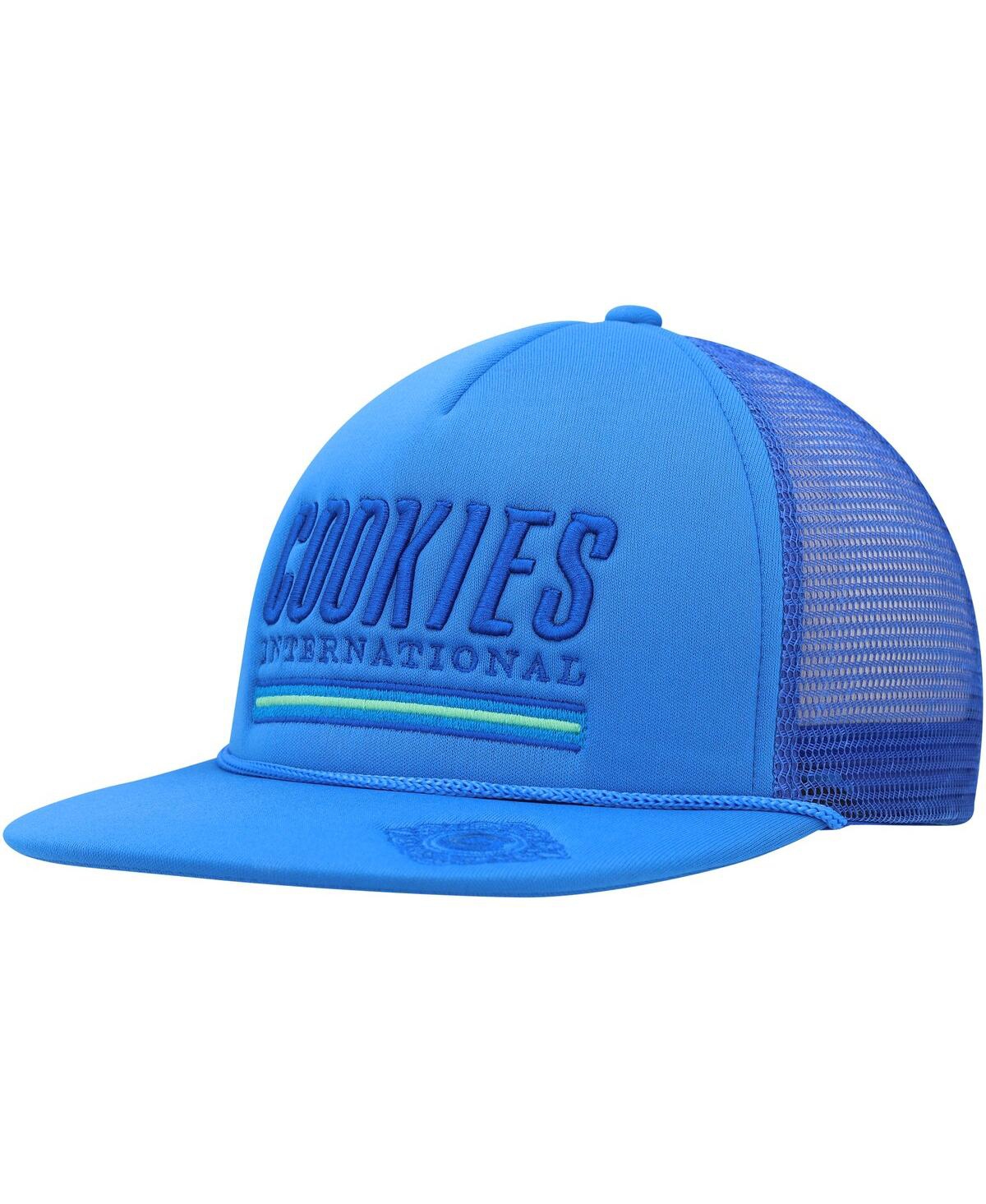 Men's Blue Costa Azul Trucker Snapback Hat - Blue