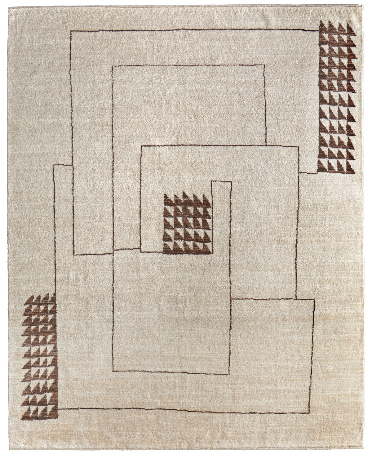 Feizy Agape 69h7f 7'9"x9'9" Area Rug In White