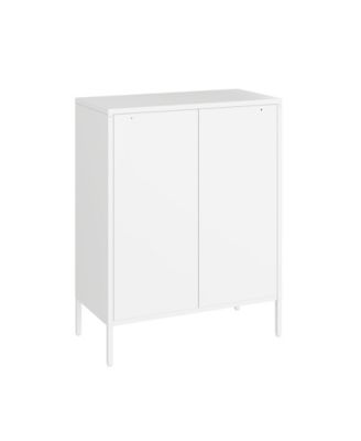 Amelia 31.5" Modern 3-Shelf Accent Cabinet