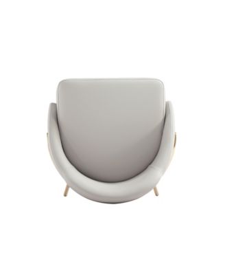 Gracie 41.1" Leatherette Upholstered Barstool