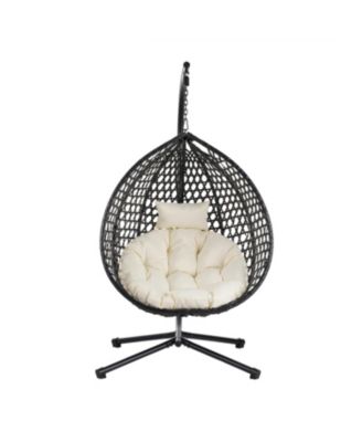 Versatile Hanging Egg Chair for Indoor and Outdoor Use