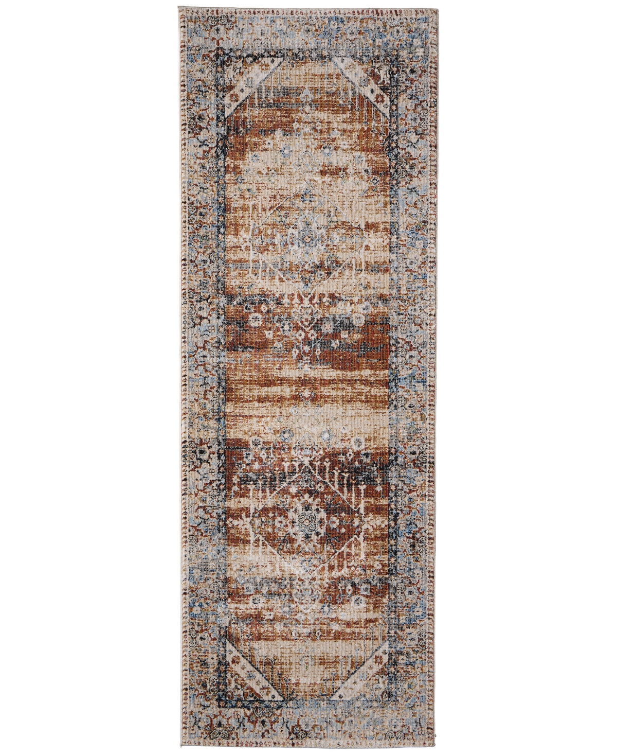 Feizy Melrose 39nzf 2'6"x7'3" Runner Area Rug In Multi