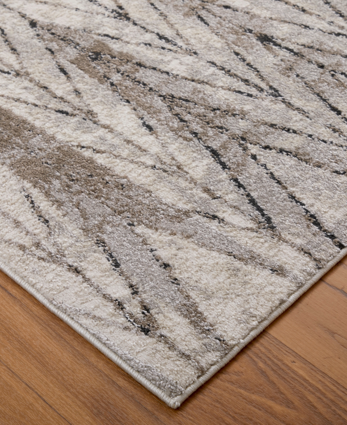 Feizy Vancouver 39ntf 6'7"x9'6" Area Rug In Neutral