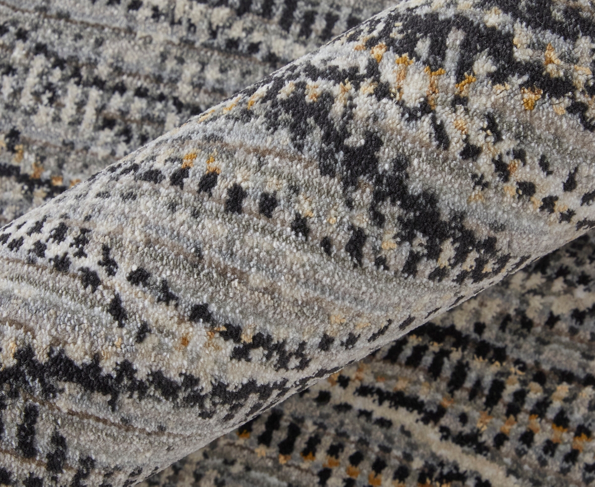 Feizy Sonora 39nxf 5'x7'6" Area Rug In Gray
